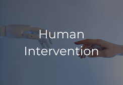 Human Intervention